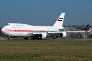 United Arab Emirates Government (Dubai) Boeing 747-48E (A6-HMM) at  Hamburg - Fuhlsbuettel (Helmut Schmidt), Germany