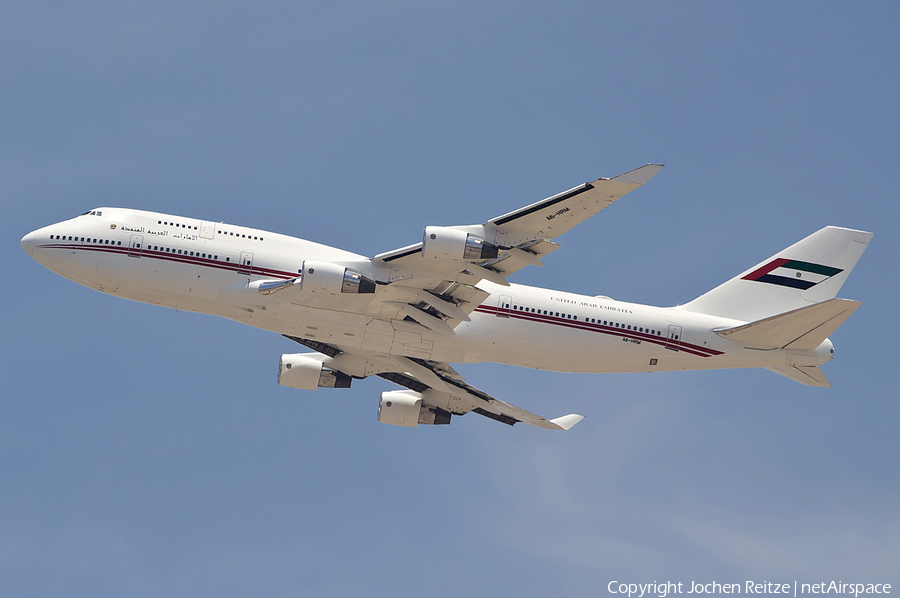 United Arab Emirates Government (Dubai) Boeing 747-422 (A6-HRM) | Photo 48702