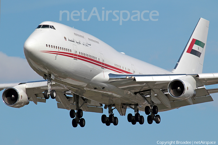 United Arab Emirates Government (Dubai) Boeing 747-422 (A6-HRM) | Photo 4991