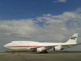 United Arab Emirates Government (Dubai) Boeing 747-422 (A6-HRM) at  Orlando - International (McCoy), United States