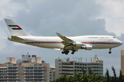 United Arab Emirates Government (Dubai) Boeing 747-422 (A6-HRM) at  San Juan - Luis Munoz Marin International, Puerto Rico