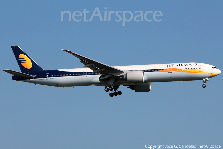 Etihad Airways (Jet Airways) Boeing 777-35R(ER) (A6-JAA) | Photo 113073
