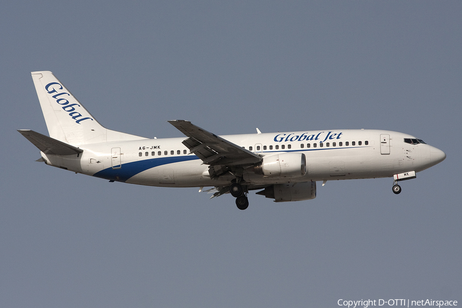 Global Jet United Arab Emirates Boeing 737-322 (A6-JMK) | Photo 286649