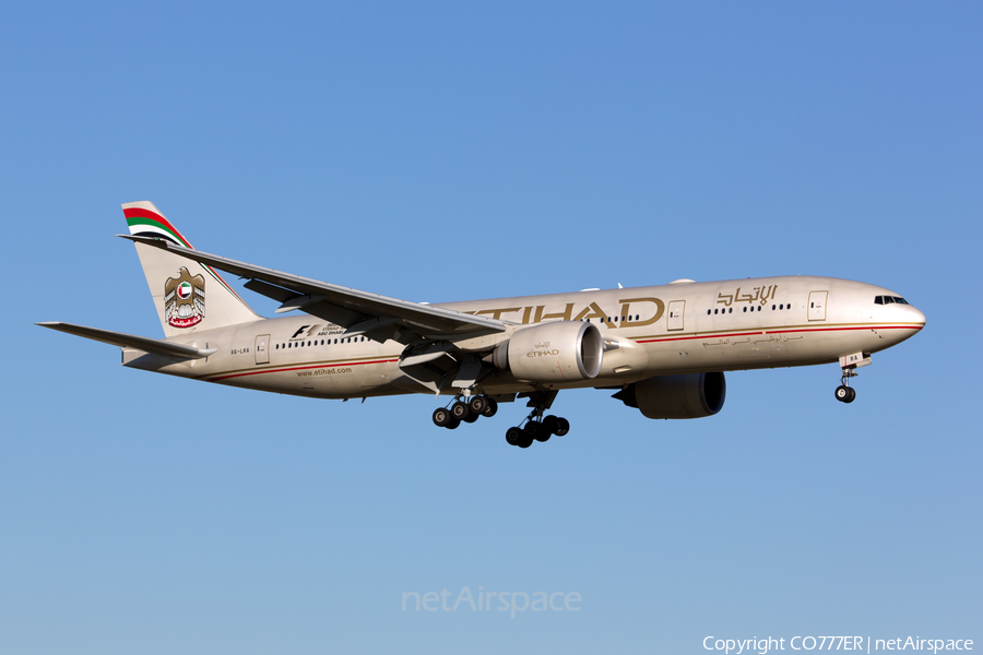 Etihad Airways Boeing 777-237LR (A6-LRA) | Photo 91603