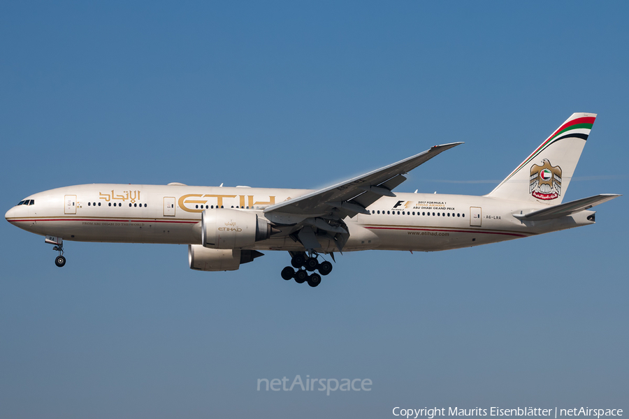 Etihad Airways Boeing 777-237LR (A6-LRA) | Photo 152843