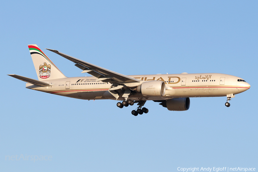 Etihad Airways Boeing 777-237LR (A6-LRB) | Photo 193073