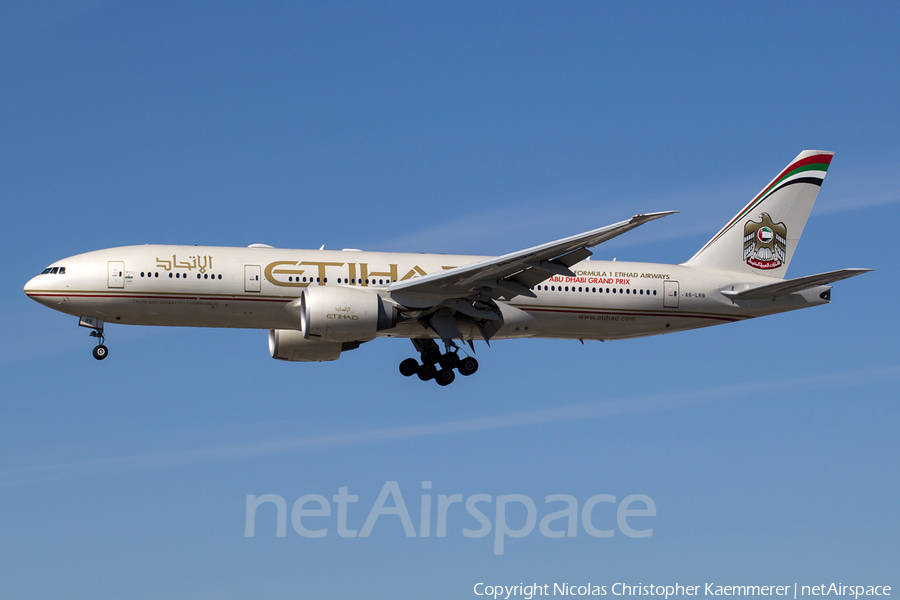 Etihad Airways Boeing 777-237LR (A6-LRB) | Photo 100427