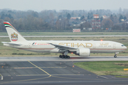 Etihad Airways Boeing 777-237LR (A6-LRC) at  Dusseldorf - International, Germany