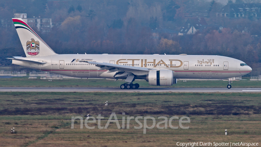 Etihad Airways Boeing 777-237LR (A6-LRC) | Photo 213501