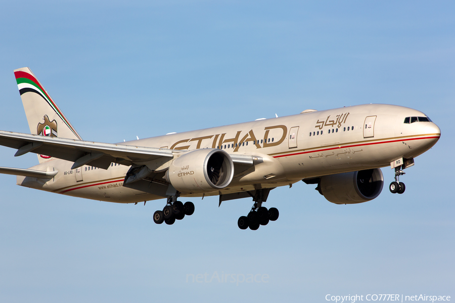 Etihad Airways Boeing 777-237LR (A6-LRD) | Photo 132494