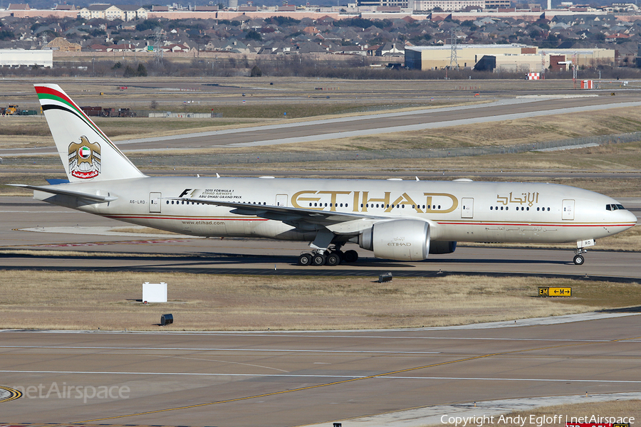 Etihad Airways Boeing 777-237LR (A6-LRD) | Photo 160357