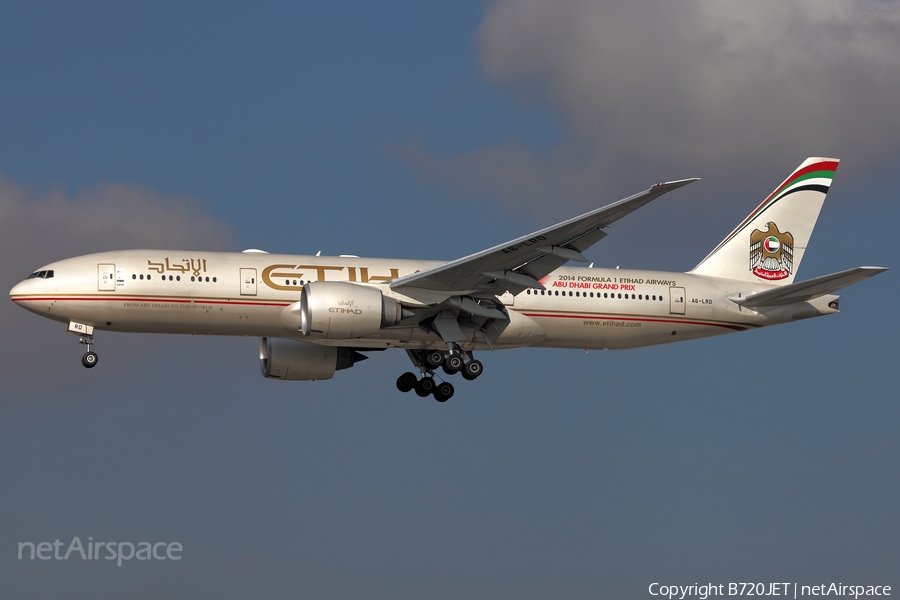 Etihad Airways Boeing 777-237LR (A6-LRD) | Photo 59331