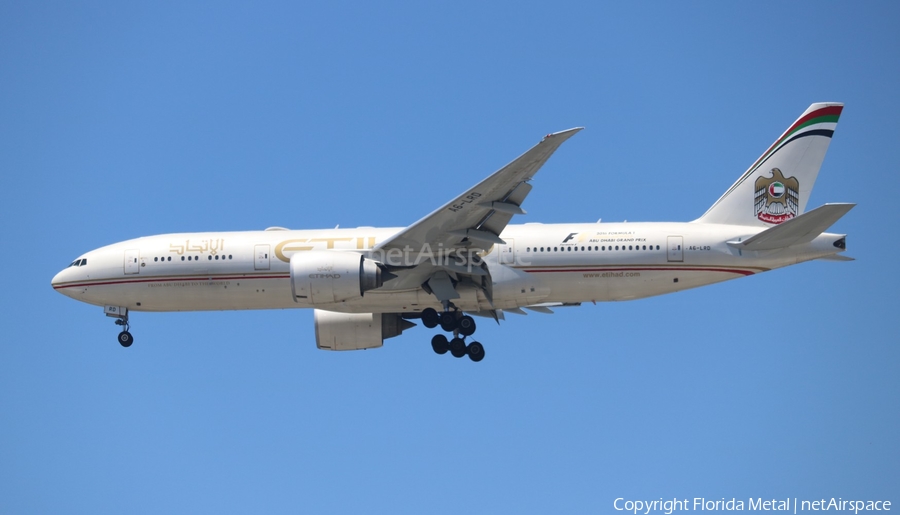 Etihad Airways Boeing 777-237LR (A6-LRD) | Photo 516305
