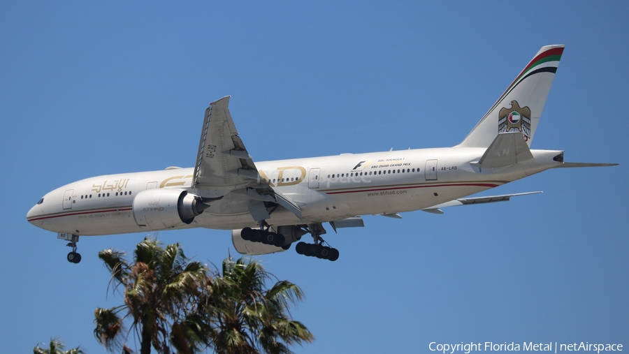 Etihad Airways Boeing 777-237LR (A6-LRD) | Photo 516306