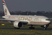Etihad Airways Boeing 777-237LR (A6-LRE) at  Dusseldorf - International, Germany
