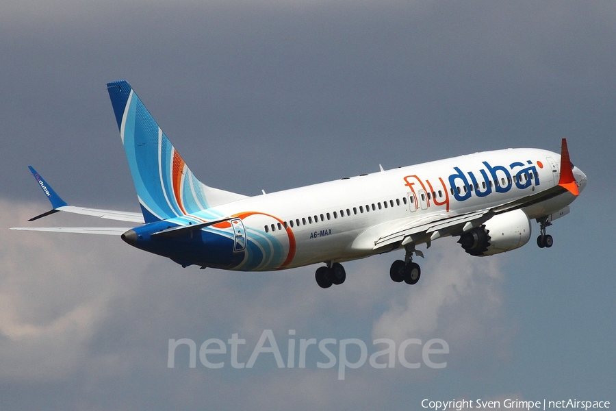 Flydubai Boeing 737-8 MAX (A6-MAX) | Photo 246635
