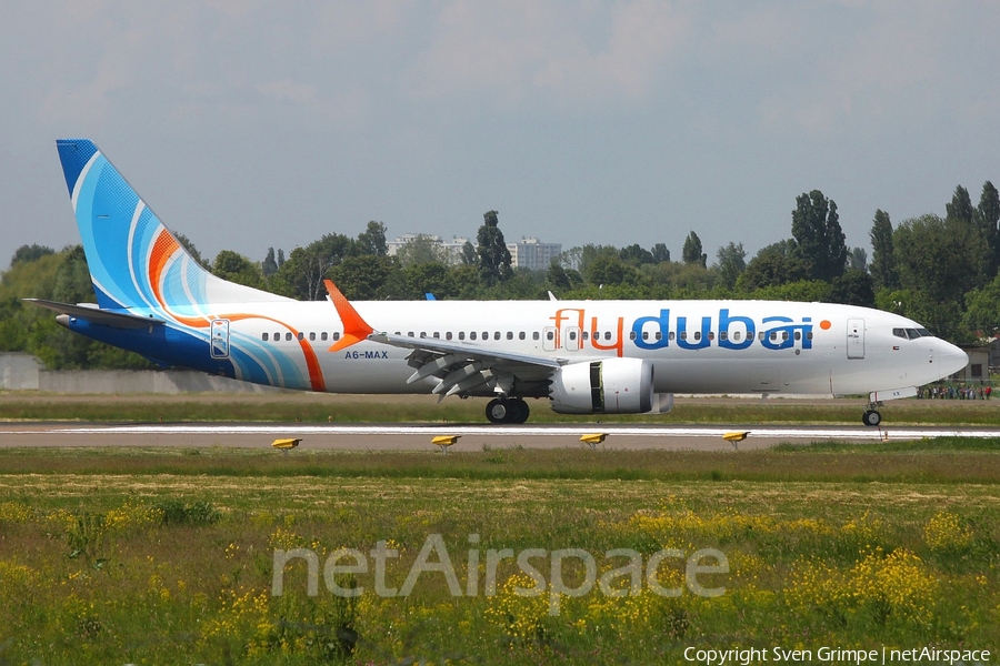 Flydubai Boeing 737-8 MAX (A6-MAX) | Photo 247794