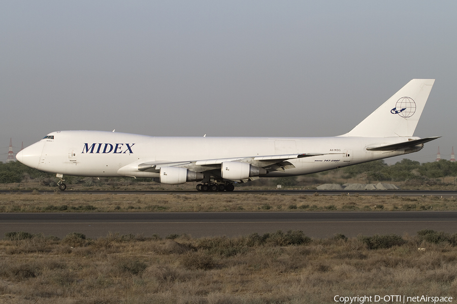 Midex Airlines Boeing 747-228F(SCD) (A6-MDG) | Photo 286339