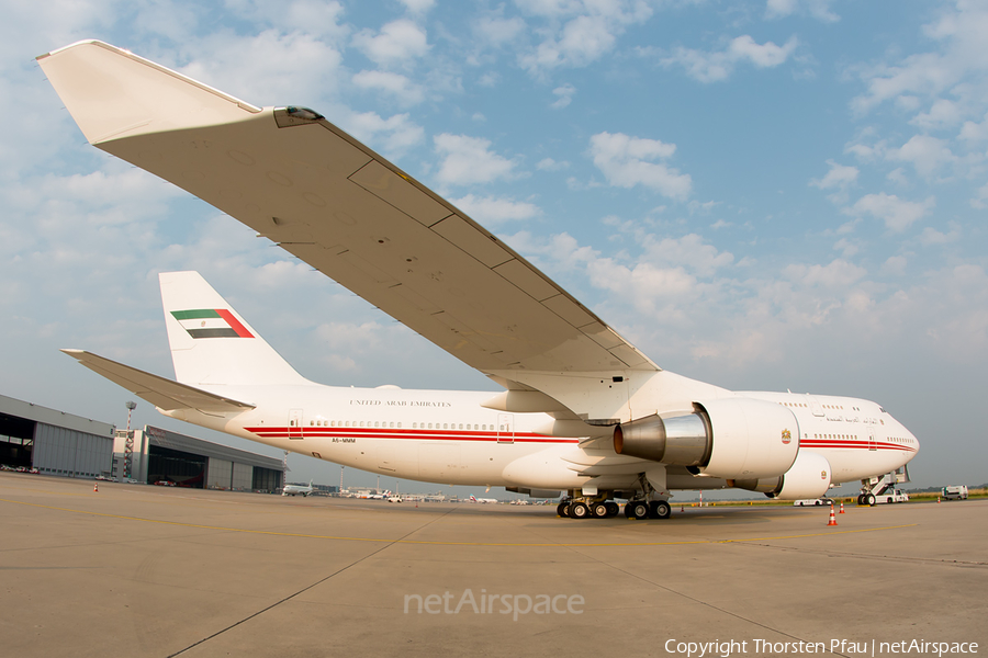 United Arab Emirates Government (Dubai) Boeing 747-422 (A6-MMM) | Photo 116216