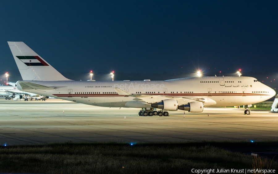 United Arab Emirates Government (Dubai) Boeing 747-422 (A6-MMM) | Photo 116558