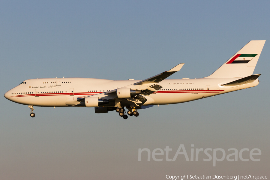 United Arab Emirates Government (Dubai) Boeing 747-422 (A6-MMM) | Photo 116585
