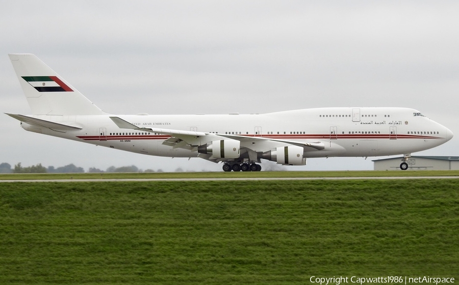United Arab Emirates Government (Dubai) Boeing 747-422 (A6-MMM) | Photo 381440