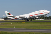 United Arab Emirates Government (Dubai) Boeing 747-422 (A6-MMM) at  Berlin - Tegel, Germany