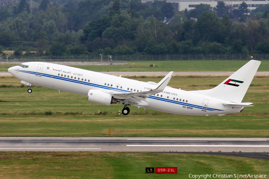 United Arab Emirates Government (Dubai) Boeing 737-8EC(BBJ2) (A6-MRM) | Photo 455761