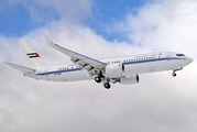United Arab Emirates Government (Dubai) Boeing 737-8EC(BBJ2) (A6-MRM) at  Hamburg - Fuhlsbuettel (Helmut Schmidt), Germany