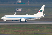 United Arab Emirates Government (Dubai) Boeing 737-8E0 (BBJ2) (A6-MRS) at  Dusseldorf - International, Germany