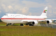 United Arab Emirates Government (Abu Dhabi) Boeing 747-8Z5(BBJ) (A6-PFA) at  Geneva - International, Switzerland
