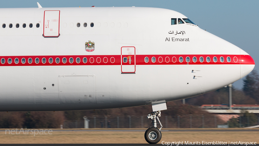 United Arab Emirates Government (Abu Dhabi) Boeing 747-8Z5(BBJ) (A6-PFA) | Photo 142260