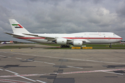 United Arab Emirates Government (Abu Dhabi) Boeing 747-8Z5(BBJ) (A6-PFA) at  Hamburg - Fuhlsbuettel (Helmut Schmidt), Germany