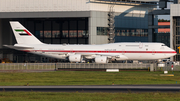 United Arab Emirates Government (Abu Dhabi) Boeing 747-8Z5(BBJ) (A6-PFA) at  Hamburg - Fuhlsbuettel (Helmut Schmidt), Germany