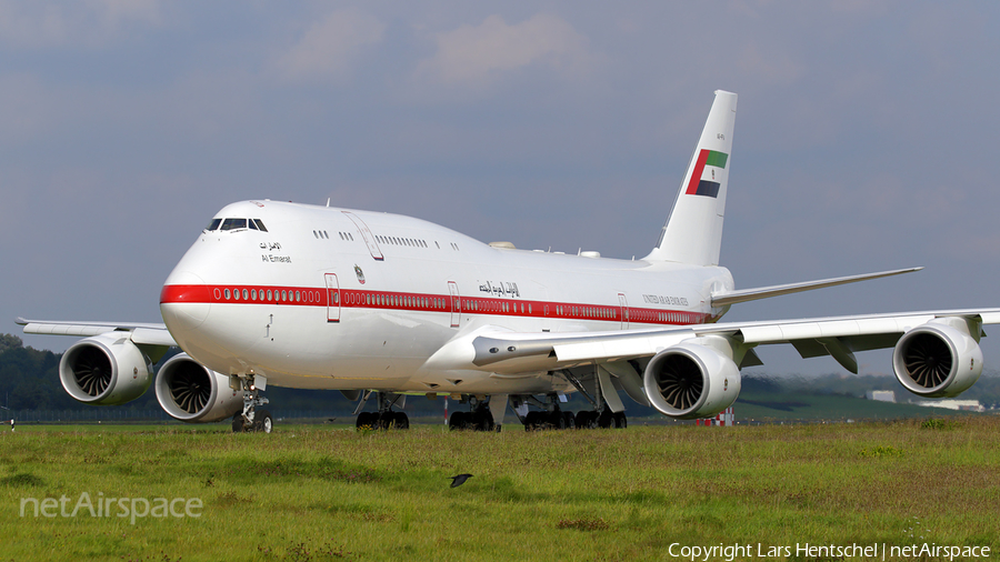 United Arab Emirates Government (Abu Dhabi) Boeing 747-8Z5(BBJ) (A6-PFA) | Photo 189002