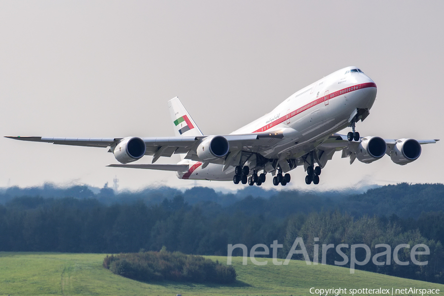 United Arab Emirates Government (Abu Dhabi) Boeing 747-8Z5(BBJ) (A6-PFA) | Photo 189022