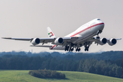 United Arab Emirates Government (Abu Dhabi) Boeing 747-8Z5(BBJ) (A6-PFA) at  Hamburg - Fuhlsbuettel (Helmut Schmidt), Germany