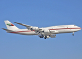 United Arab Emirates Government (Abu Dhabi) Boeing 747-8Z5(BBJ) (A6-PFA) at  Hamburg - Fuhlsbuettel (Helmut Schmidt), Germany
