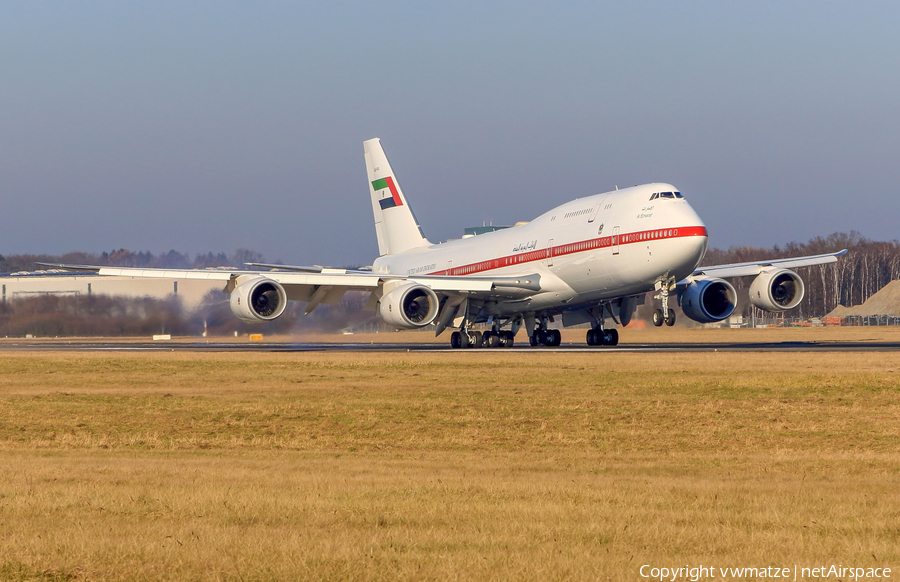 United Arab Emirates Government (Abu Dhabi) Boeing 747-8Z5(BBJ) (A6-PFA) | Photo 203036