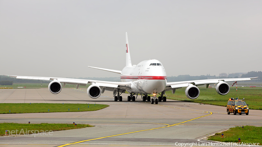 United Arab Emirates Government (Abu Dhabi) Boeing 747-8Z5(BBJ) (A6-PFA) | Photo 85495