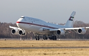 United Arab Emirates Government (Abu Dhabi) Boeing 747-8Z5(BBJ) (A6-PFA) at  Hamburg - Fuhlsbuettel (Helmut Schmidt), Germany