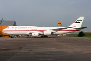 United Arab Emirates Government (Abu Dhabi) Boeing 747-8Z5(BBJ) (A6-PFA) at  Hamburg - Fuhlsbuettel (Helmut Schmidt), Germany