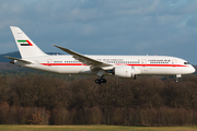 United Arab Emirates Government (Abu Dhabi) Boeing 787-8 Dreamliner (A6-PFC) at  Cologne/Bonn, Germany