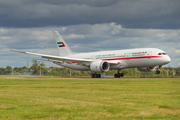 United Arab Emirates Government (Abu Dhabi) Boeing 787-8 Dreamliner (A6-PFC) at  Glasgow - International, United Kingdom