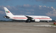 United Arab Emirates Government (Abu Dhabi) Boeing 787-8 Dreamliner (A6-PFC) at  Orlando - International (McCoy), United States