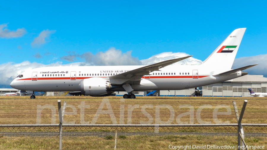 United Arab Emirates Government (Abu Dhabi) Boeing 787-8 Dreamliner (A6-PFC) | Photo 335606