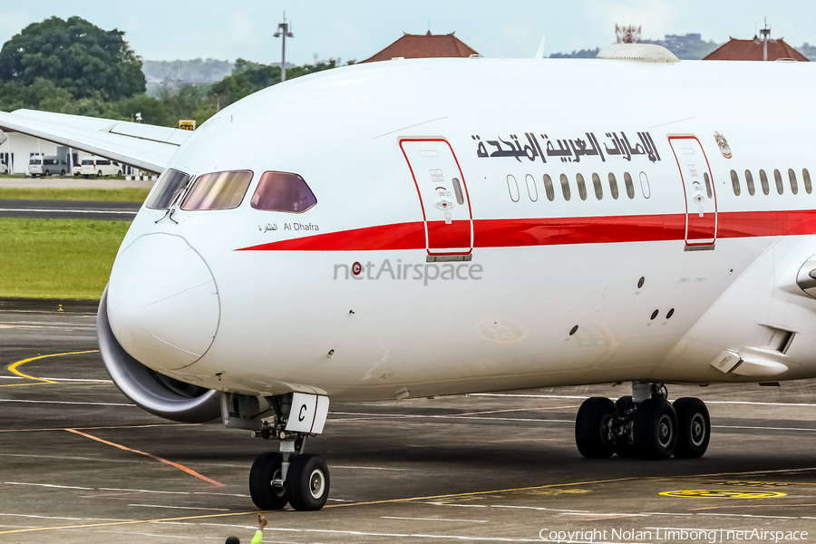 United Arab Emirates Government (Abu Dhabi) Boeing 787-8 Dreamliner (A6-PFC) | Photo 537858