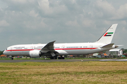 United Arab Emirates Government (Abu Dhabi) Boeing 787-9(BBJ) (A6-PFE) at  Adisumarmo International, Indonesia