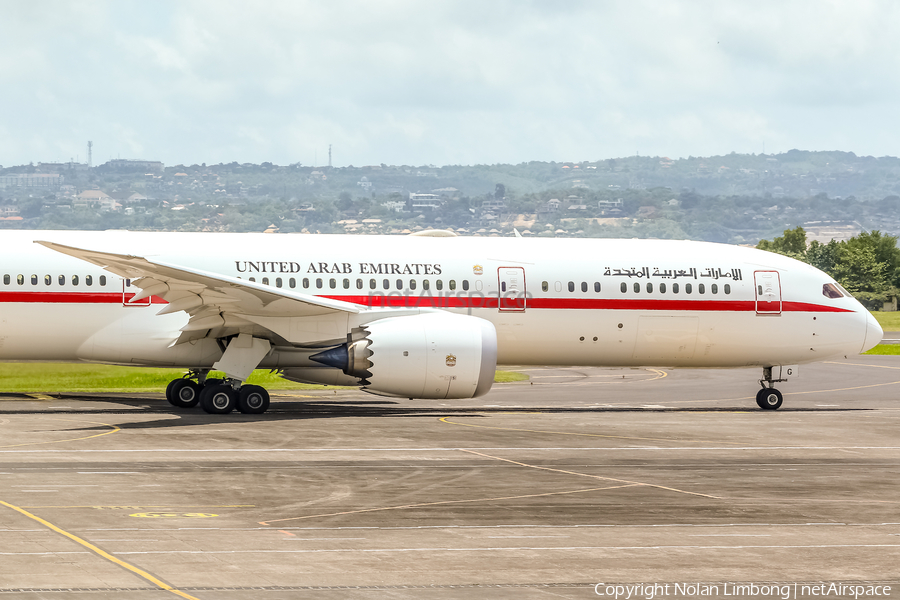 United Arab Emirates Government (Abu Dhabi) Boeing 787-9(BBJ) (A6-PFG) | Photo 537861