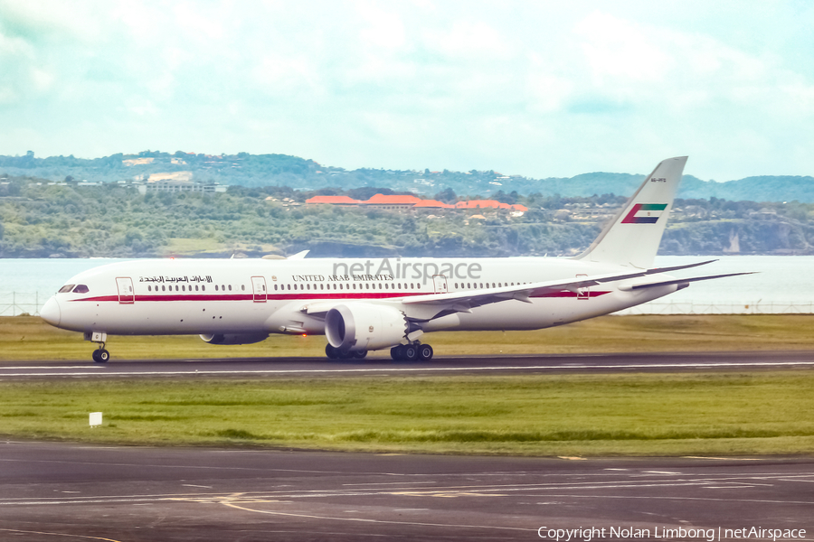 United Arab Emirates Government (Abu Dhabi) Boeing 787-9(BBJ) Dreamliner (A6-PFG) | Photo 537862